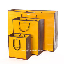 Logo Customized Promotinoal Shopping Bag / Clothes Carrier Paper Bag